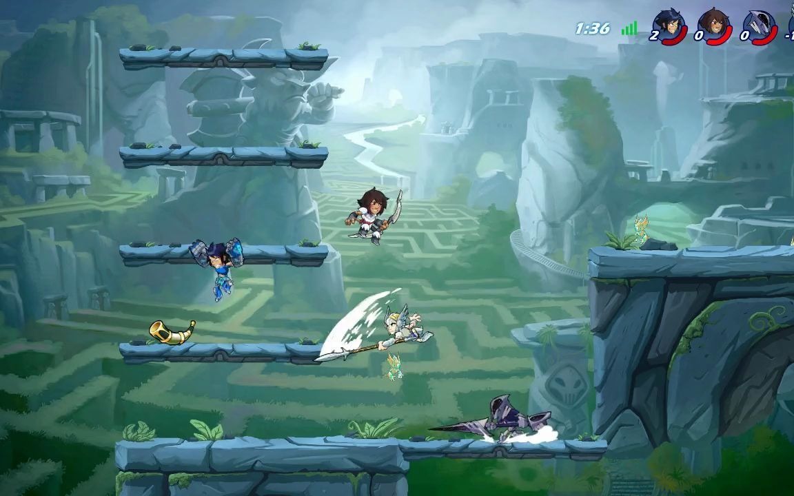 brawlhalla:很好玩的一款q版格斗游戏
