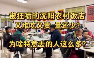 Download Video: 在网上被狂喷的沈阳农村饭店，被评价为又难吃又贵量还少，为啥每天特意去的人这么多