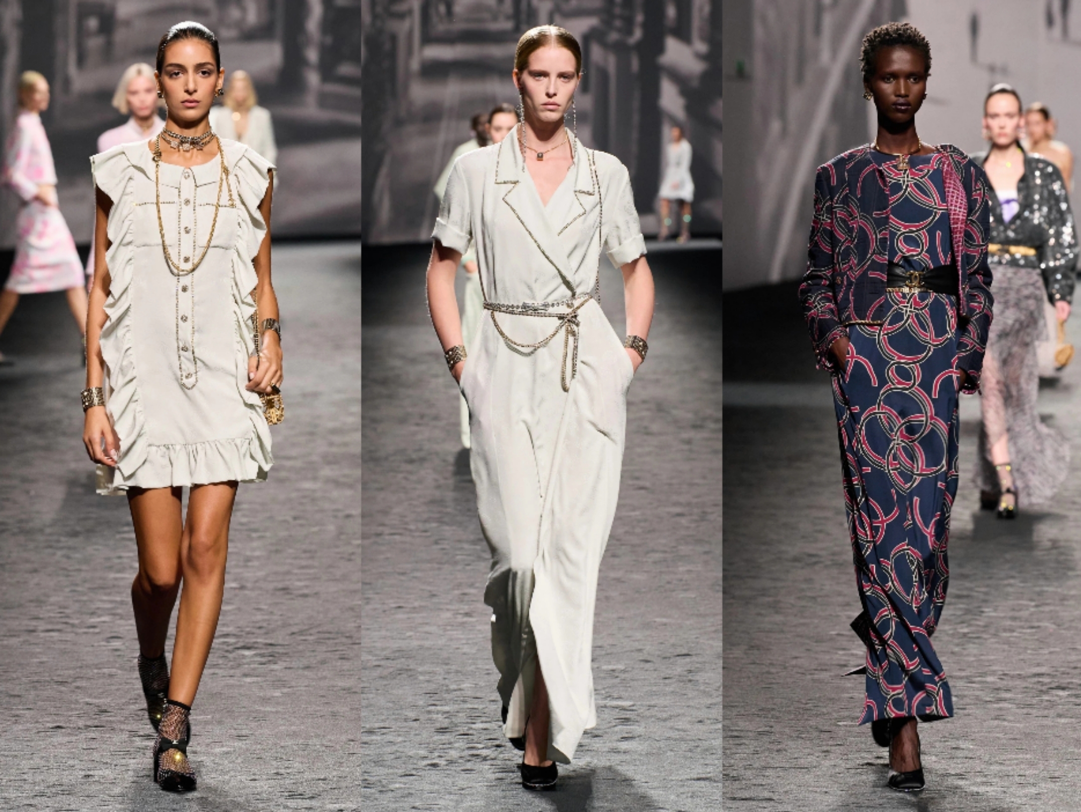 秀场分享:chanel 2023春夏成衣