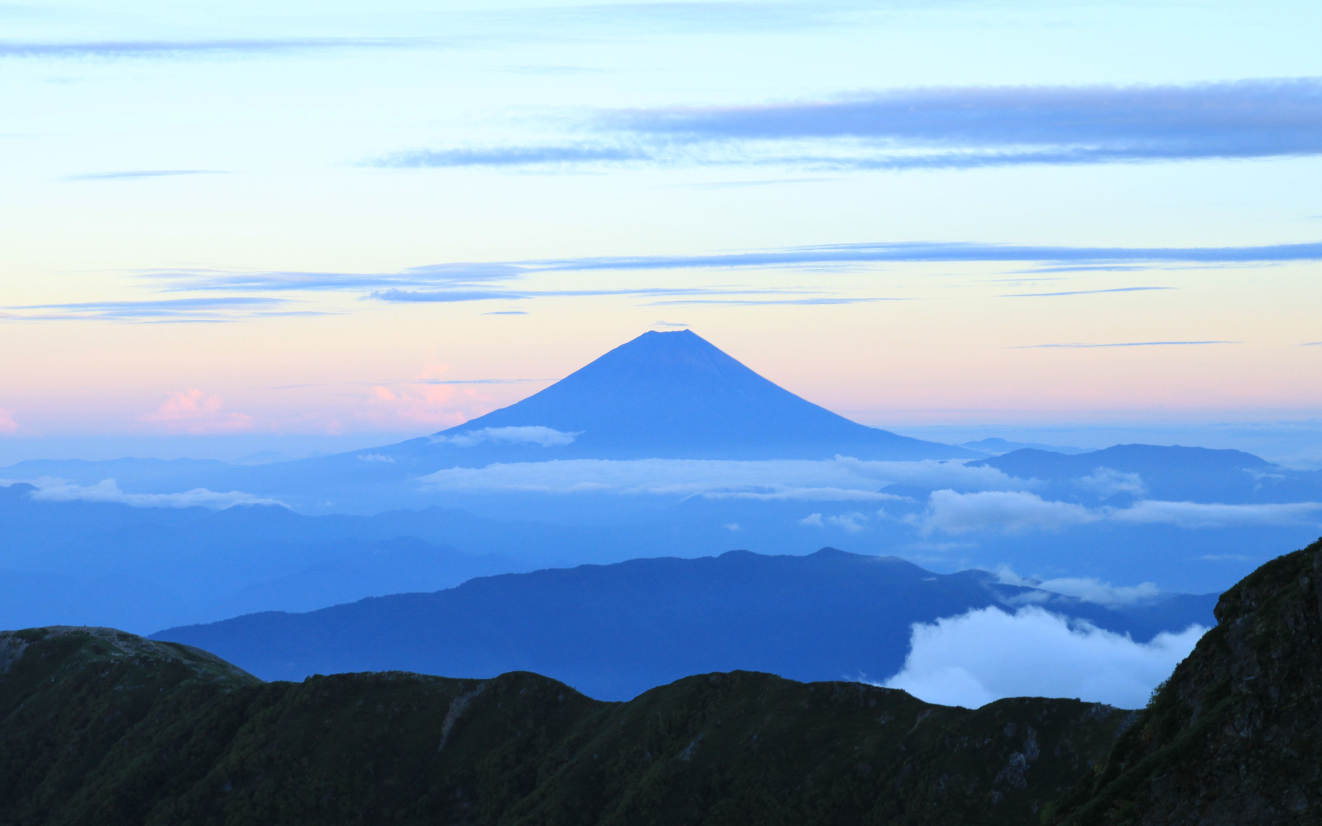 挑战日本第二高北岳3193米