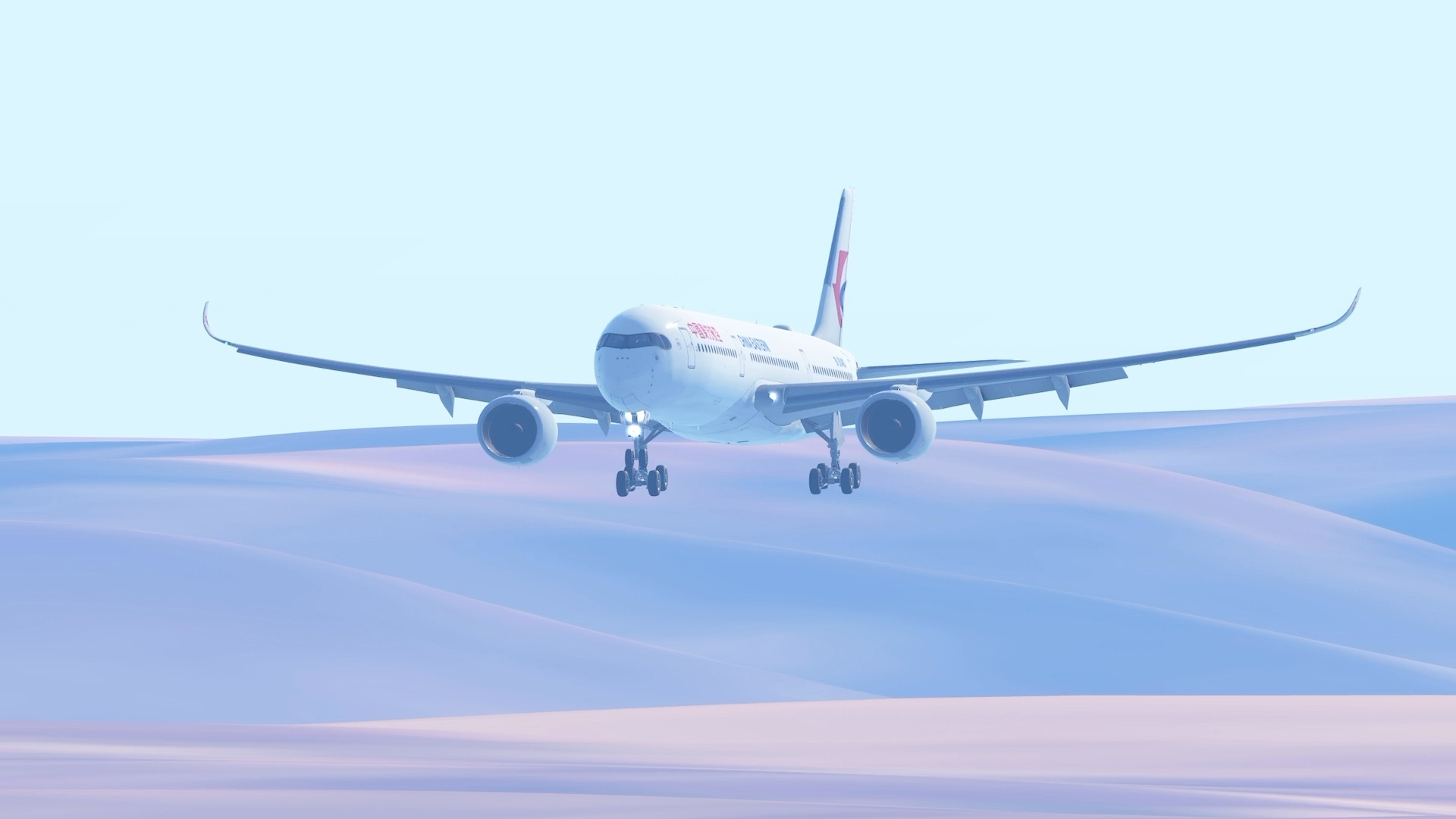 flight】东航a350落地 西班牙 马德里巴拉哈斯机场(mad/lemd)