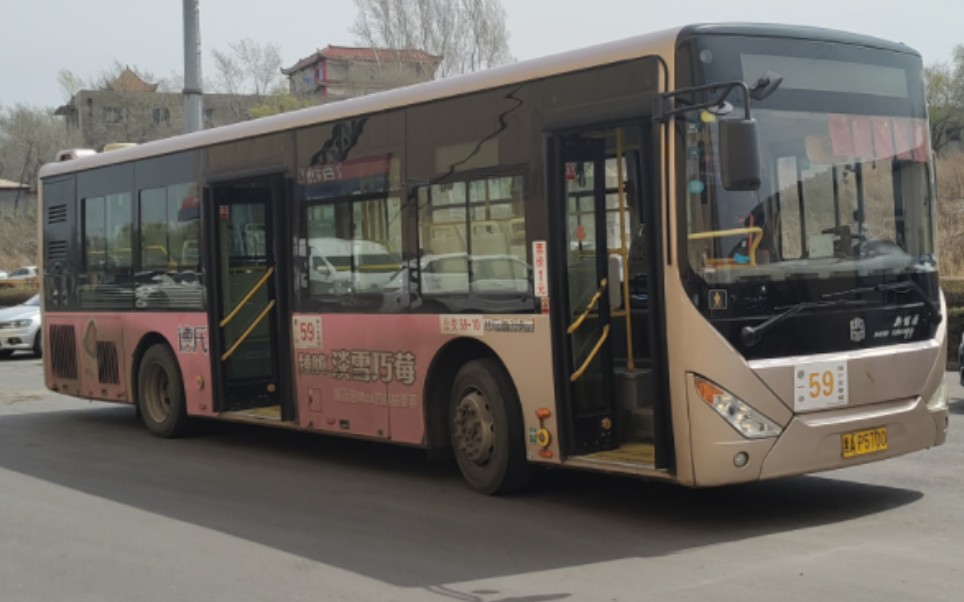 05.02哈尔滨59路(海宁皮革城停车场→朝一中)(8倍速)