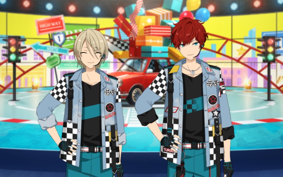 一彩和蓝良两人相关的剧情录屏至第40话