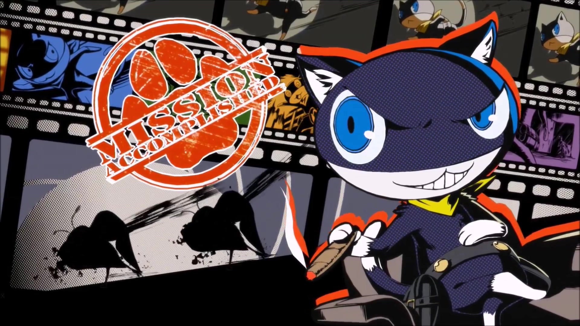 女神异闻录5 全换手 全暴击 全人物效果_哔哩哔哩_bilibili