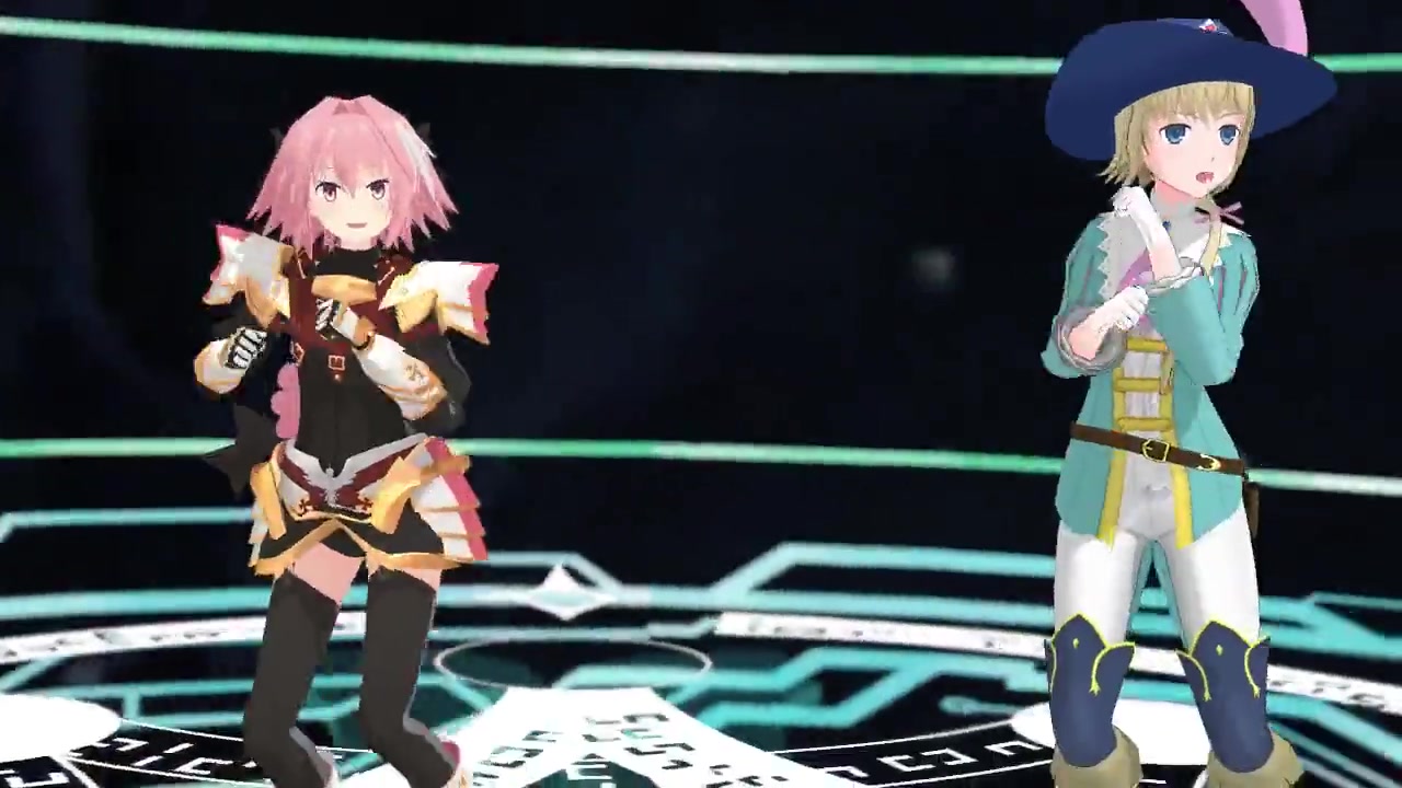 【fate mmd/fgo mmd】阿福酱和迪昂的glide