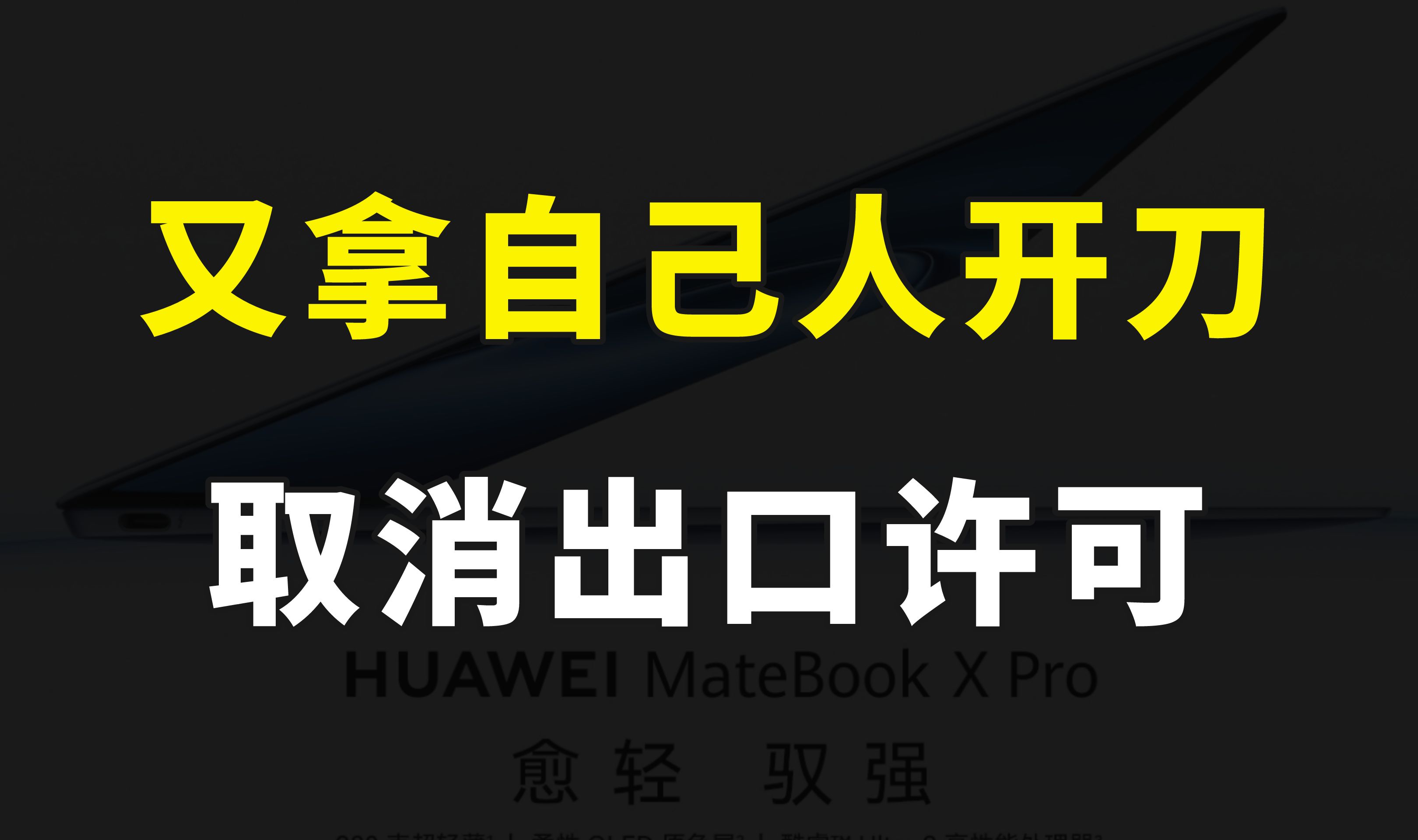 老美又拿美国芯片企业开刀了,撤销高通和英特尔的出口许可证哔哩哔哩bilibili