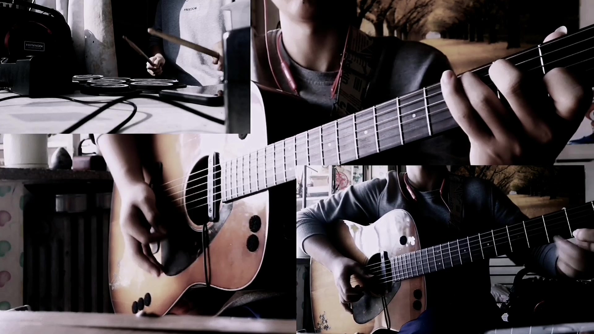 吉他手卷鼓翻奏寂静岭主题曲promise