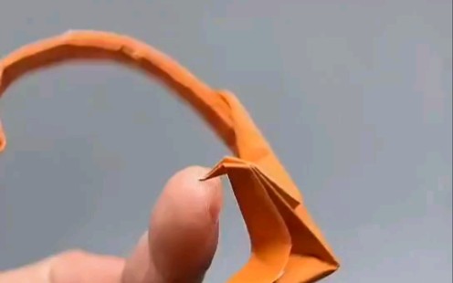 平衡鹰重力鸟折纸教程_哔哩哔哩_bilibili