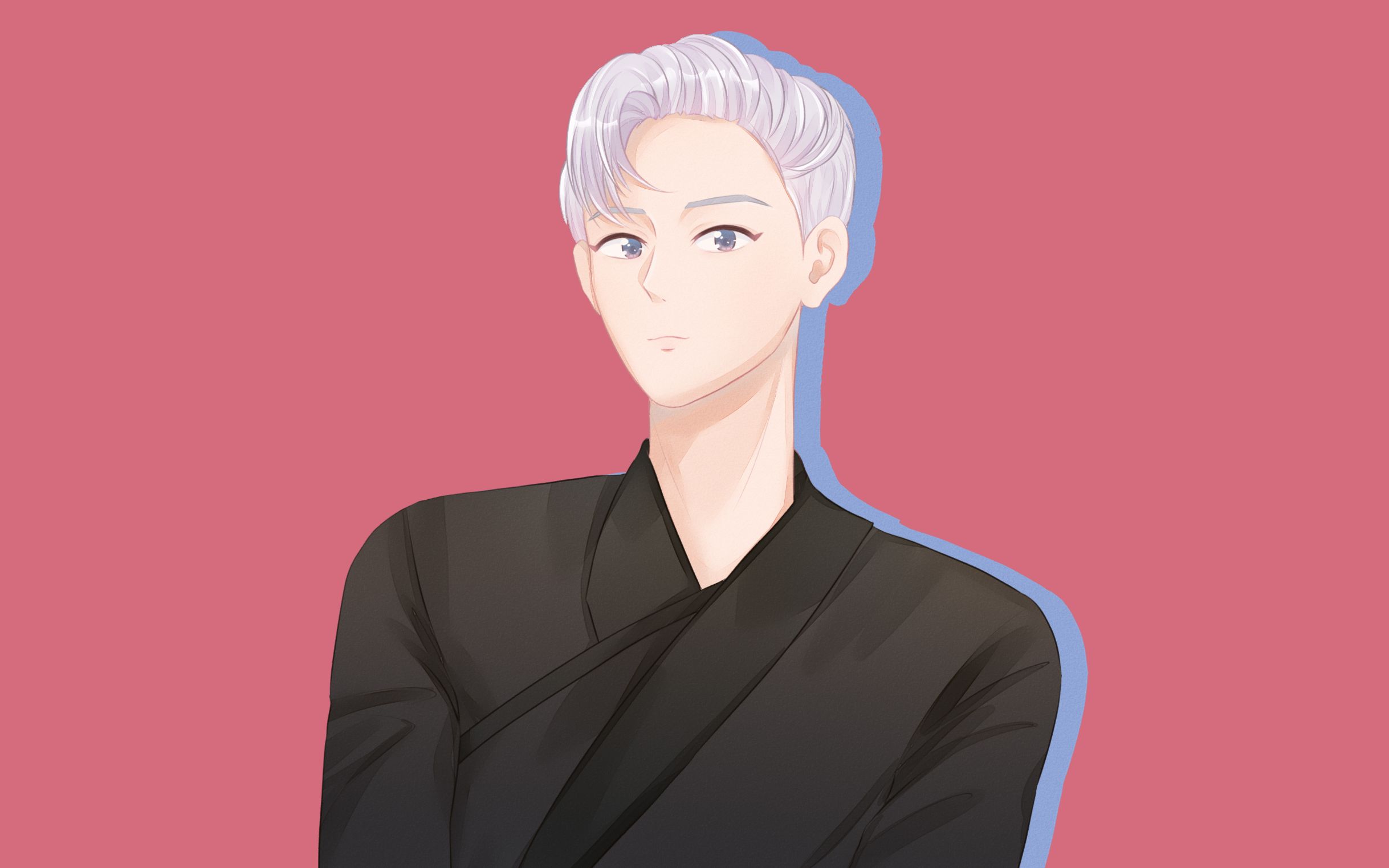 【板绘过程】朴灿烈杂志图★饭绘