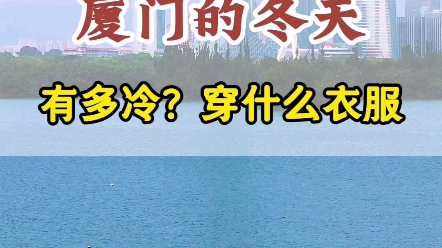 为什么很多人会选择冬天出游厦门?厦门冬天冷不冷?穿什么衣服?看完这条视频给您答案#厦门旅游攻略#厦门#鼓浪屿#海边旅行#厦门避坑攻略哔哩哔哩...