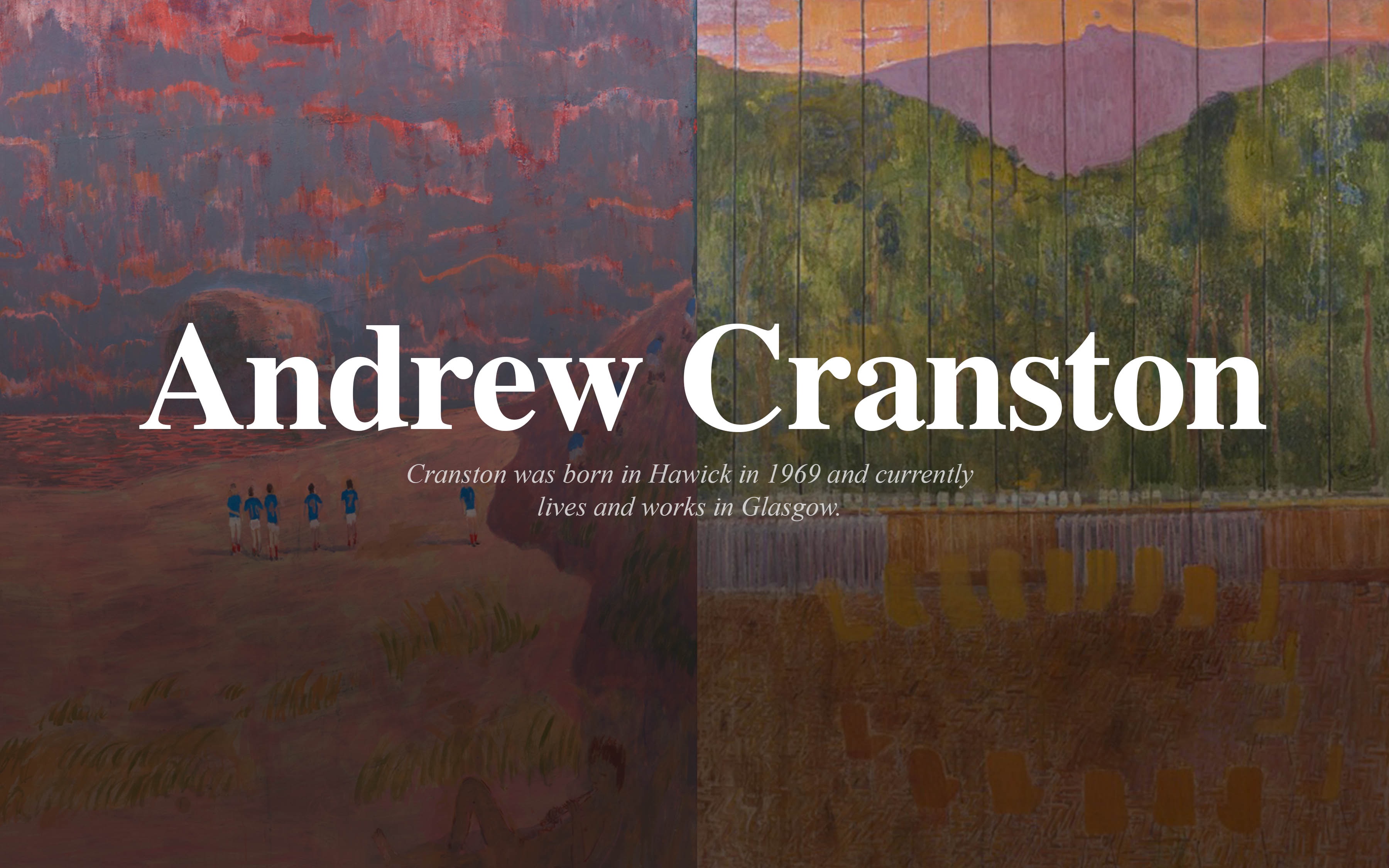 【遇见艺术】安德鲁ⷮŠ克兰斯顿 Andrew Cranston | 斑驳的梦境哔哩哔哩bilibili