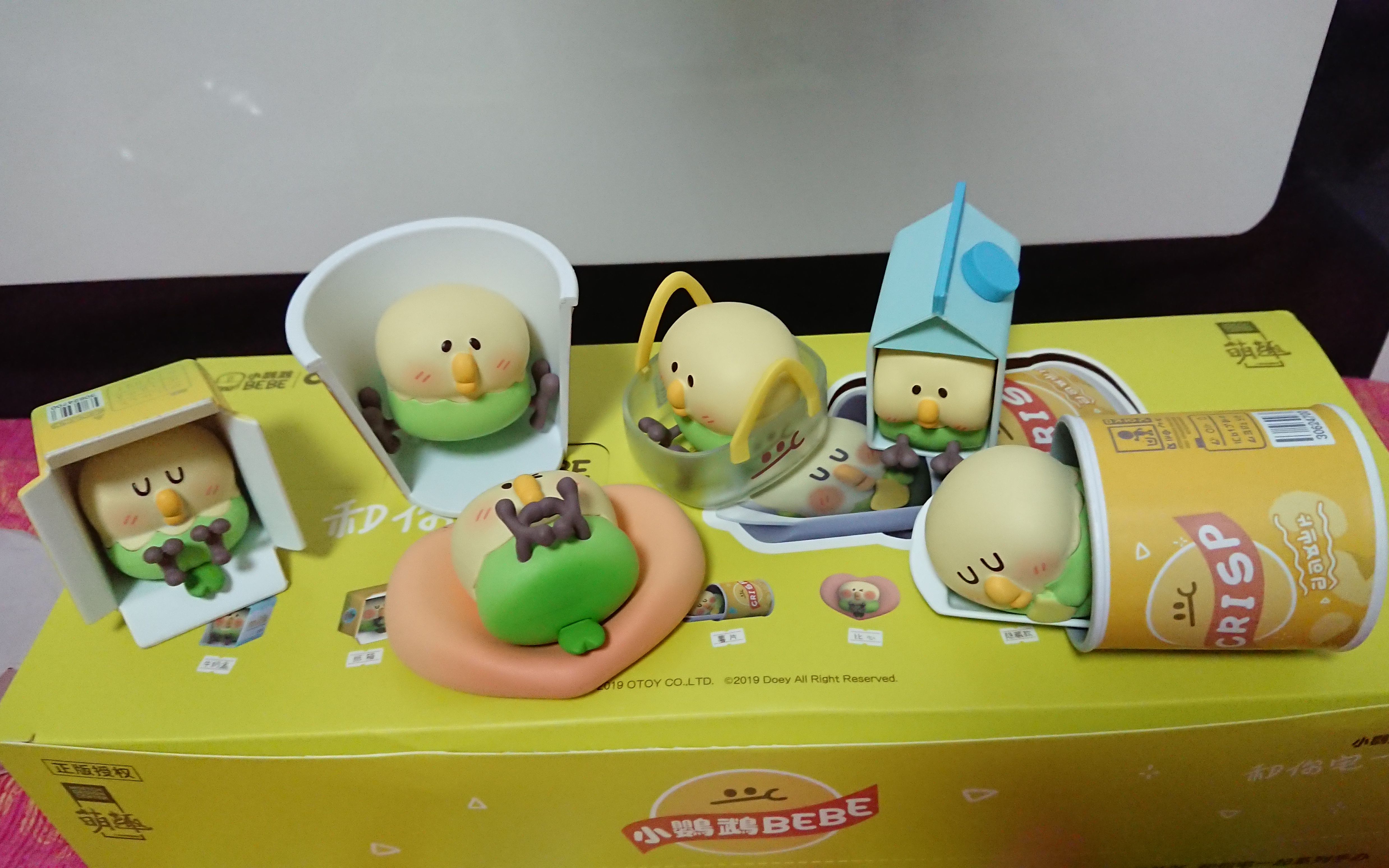 小鹦鹉bebe盲盒第二弹端盒!
