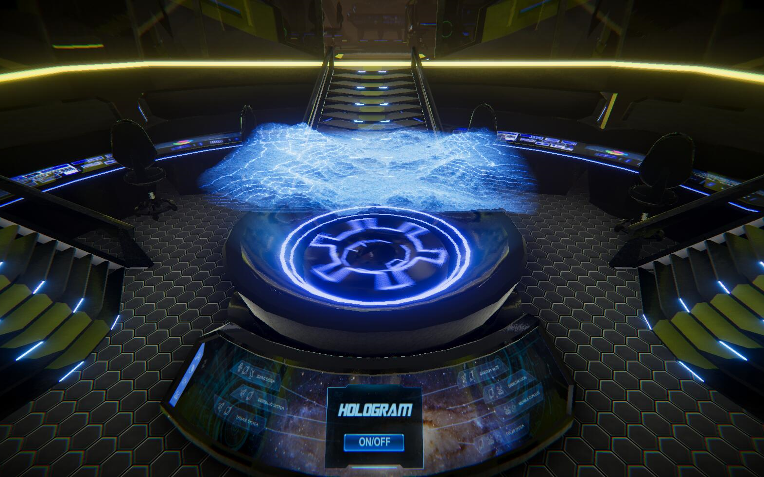 技术美术demo-unity赛博朋克全息投影地图及故障屏后效_单机游戏热门