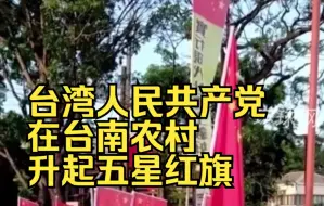 Download Video: 10月1日，台湾人民共产党在台南农村升起五星红旗