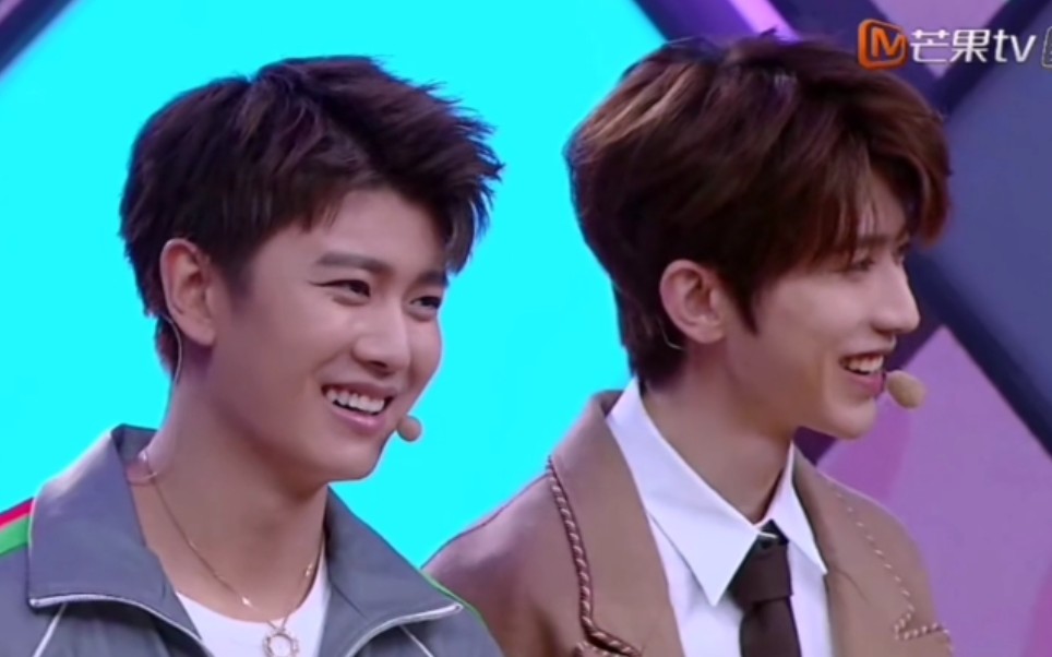 任嘉伦蔡徐坤快乐大本营甜向人才cp