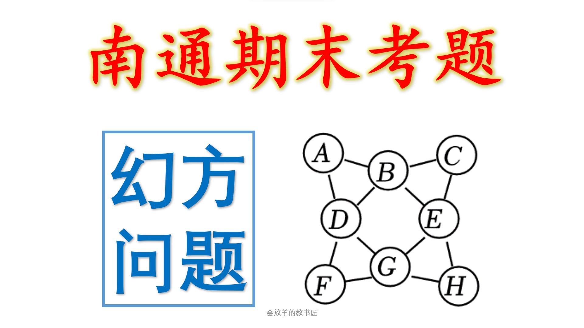 南通七年级数学期末试题,看完别蒙圈了哔哩哔哩bilibili