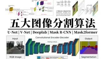这也太全了！U-Net、V-Net、Deeplab、Mask R-CNN、Mask2former五大图像分割算法一口气学完！语义分割、实例分割全详解！