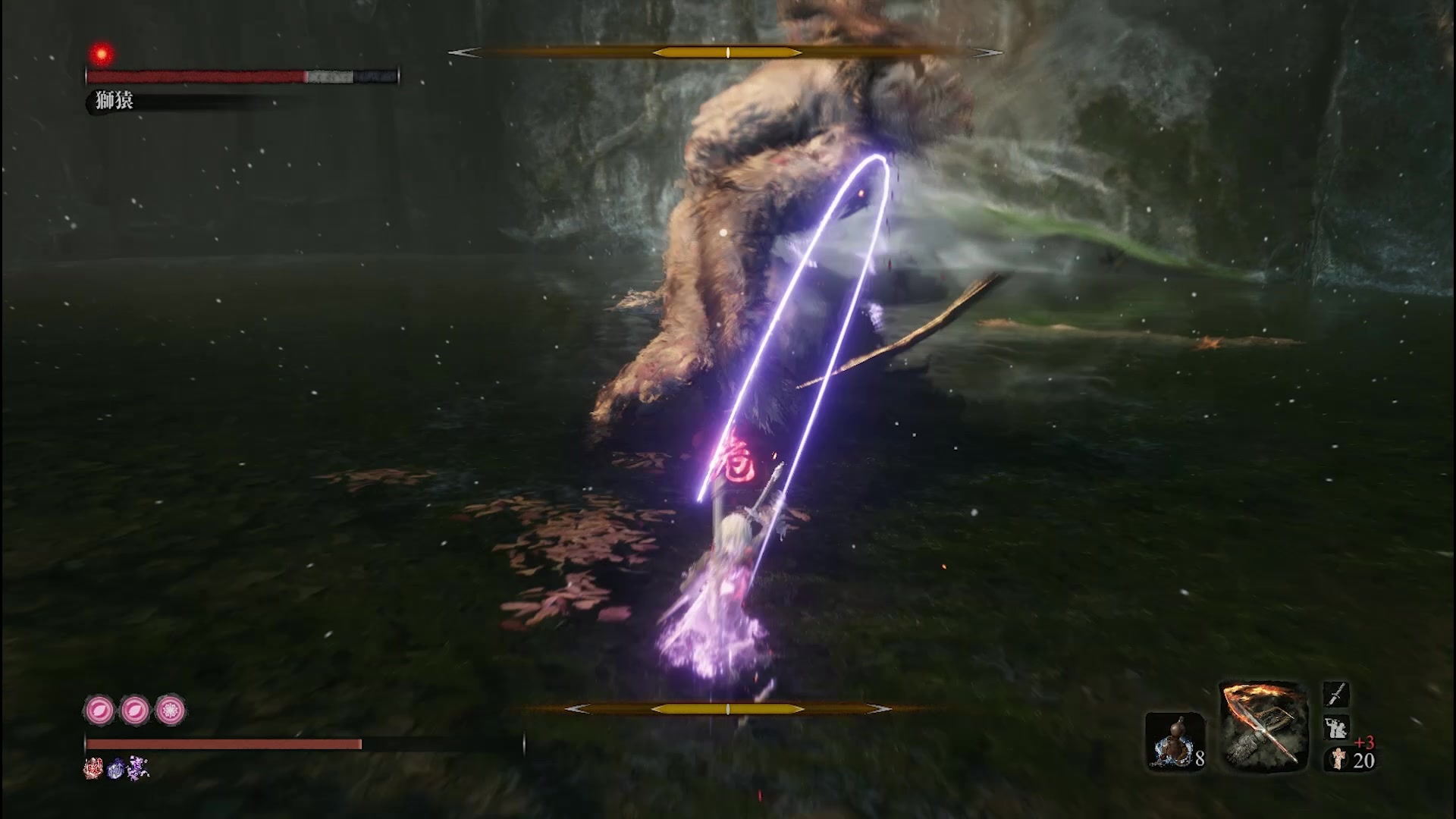 只狼无双打了加强mod的龙闪和一心究竟有多帅