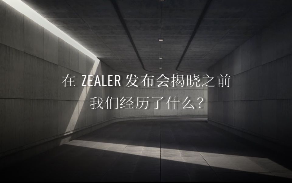 在ZEALER发布会揭晓之前,我们经历了什么?哔哩哔哩bilibili