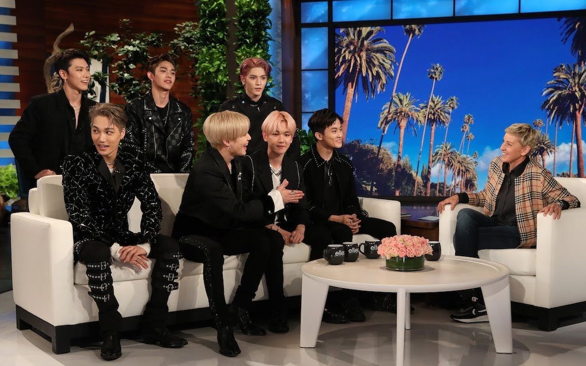 中字superm见面礼5w刀的公益捐款艾伦秀采访