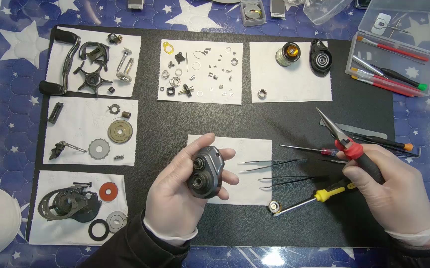 达瓦子龙1016水滴轮拆解全过程