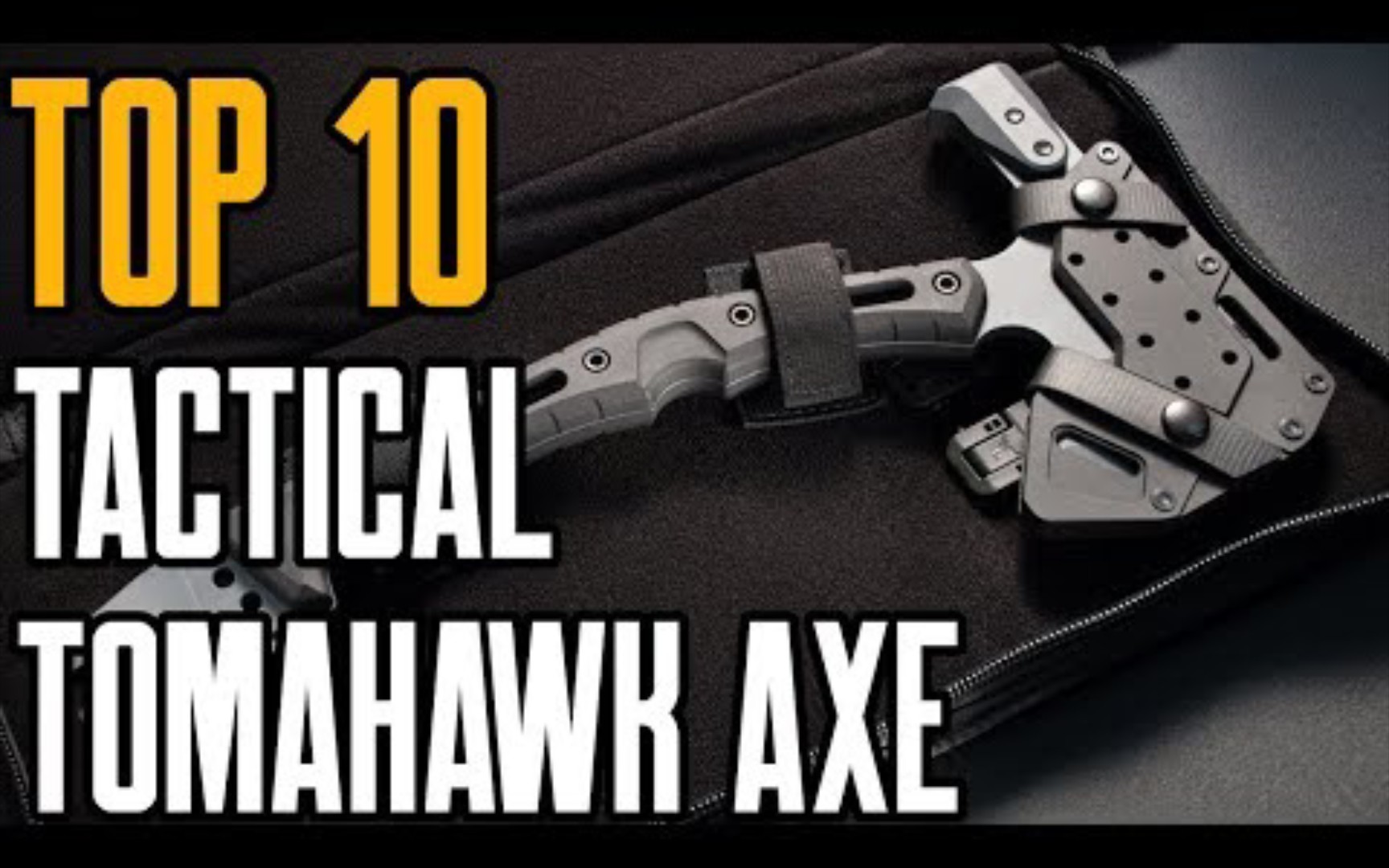 【户外露营】top10最佳户外露营生存战术斧,使用实测