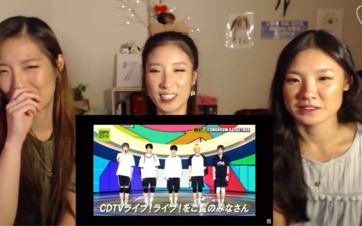 [图]Sillypak和她的姐妹们对【TXT】日专 永遠に光れ(Everlasting shine)和Japan countdown Drama舞台的reaction