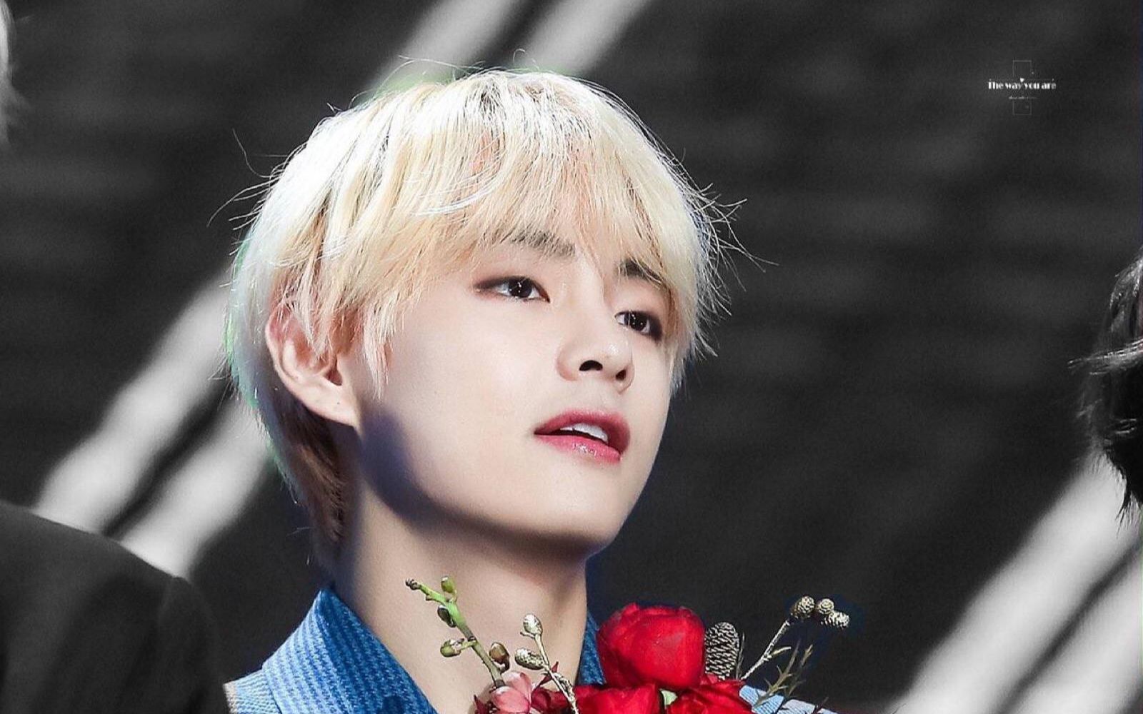 防弹少年团金泰亨 舞台教科书 金发小王子在线性感part.