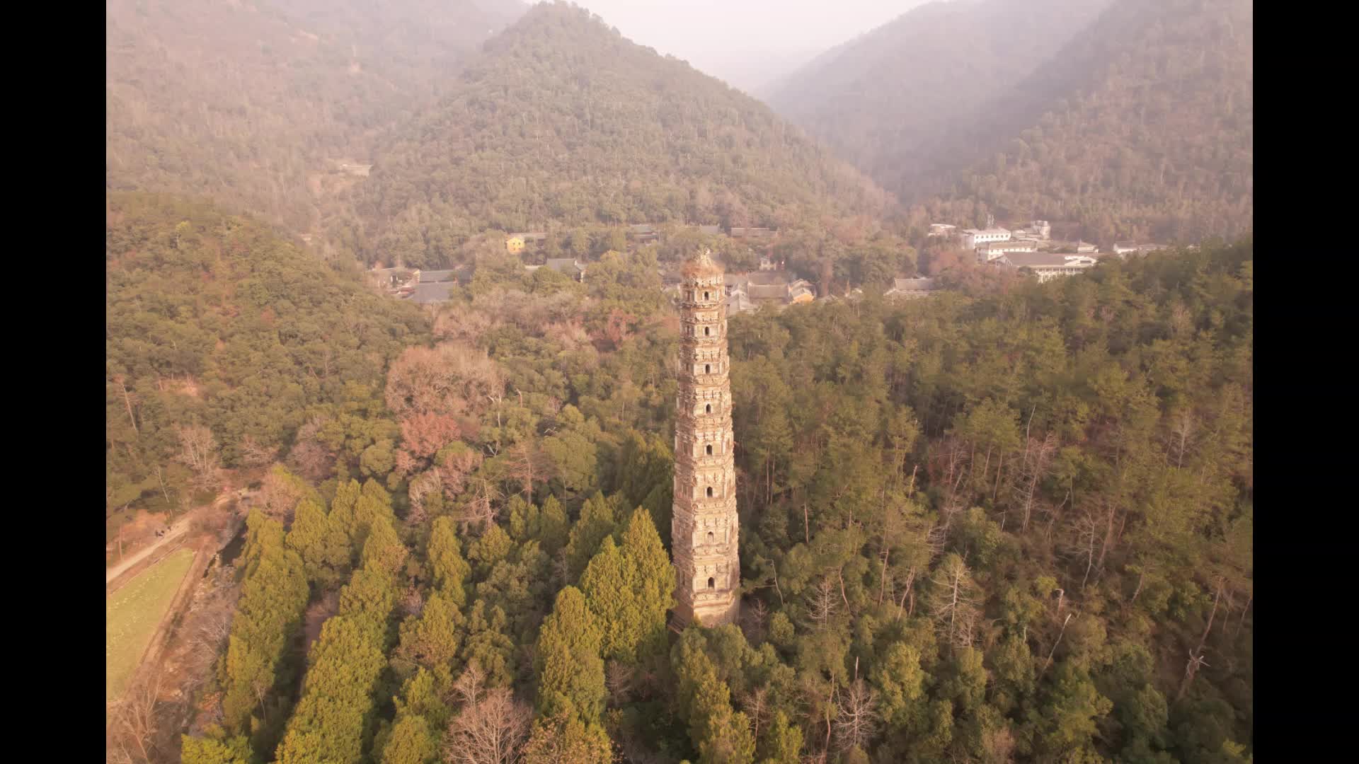 【2401返乡记】国清寺隋塔与天台县观风:诗路山水中的和合圣地哔哩哔哩bilibili