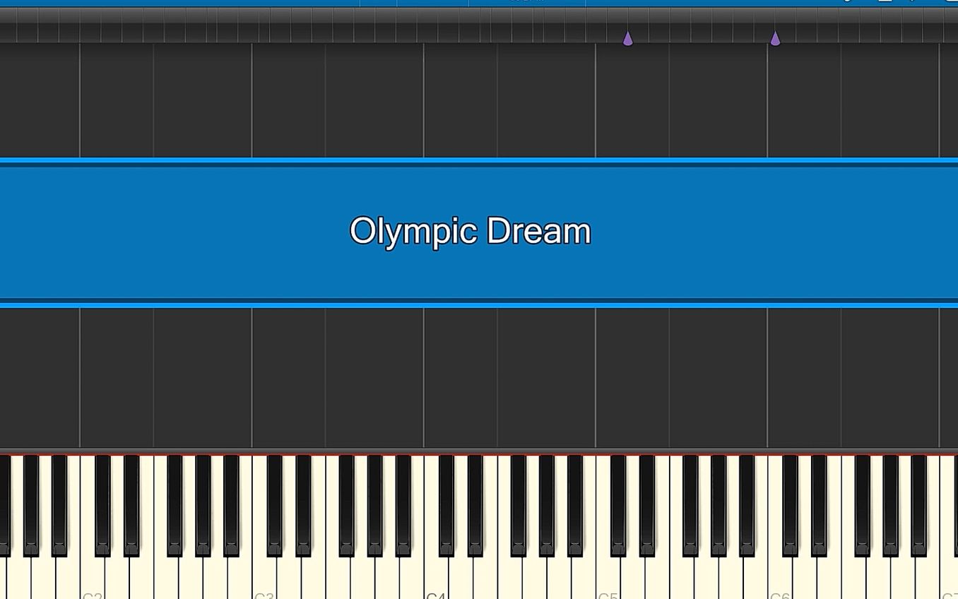 [图][MIDI音乐]Olympic Dream-奥林匹克之梦 马克西姆 曲谱演奏