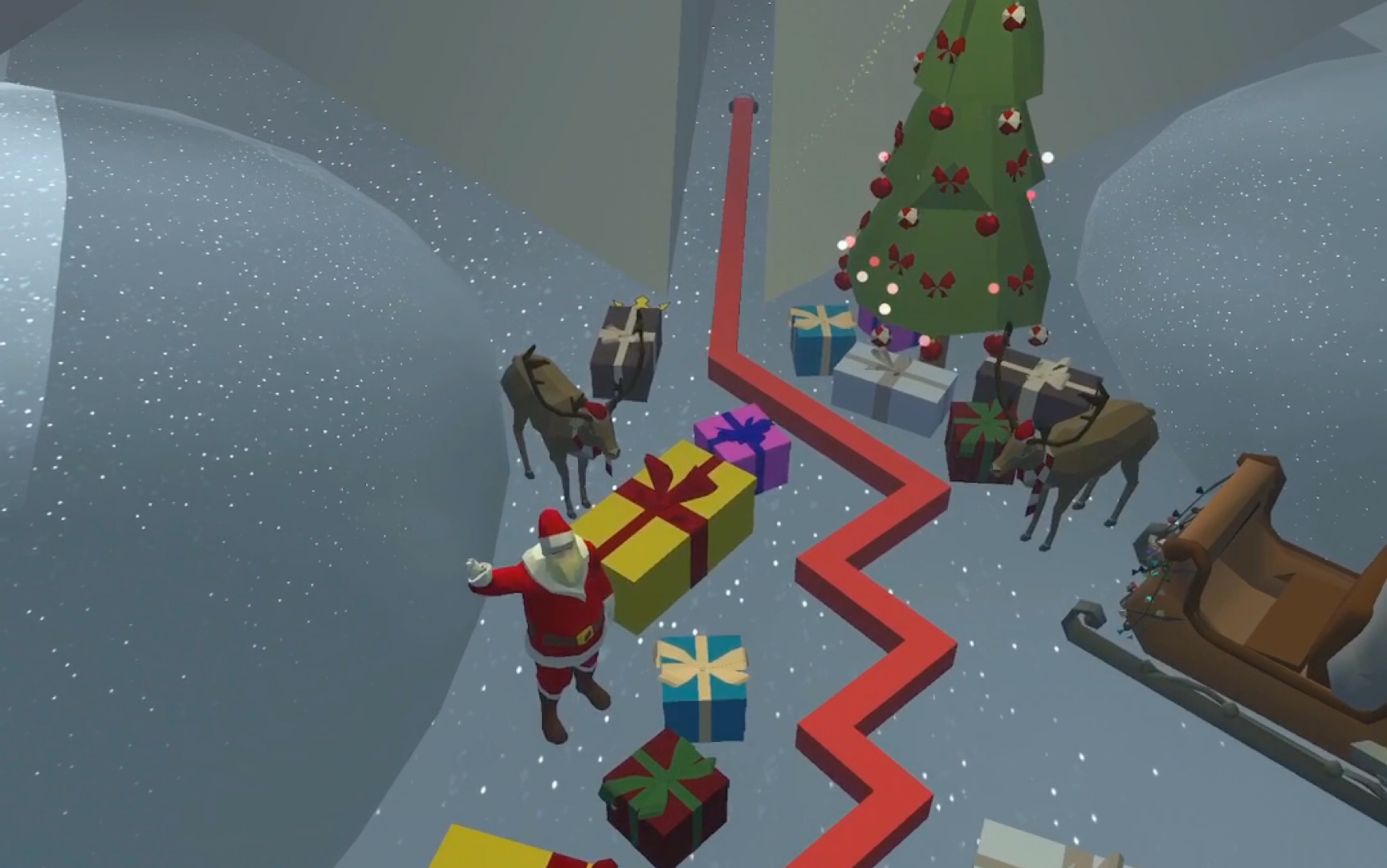 跳舞的线圣诞前夕