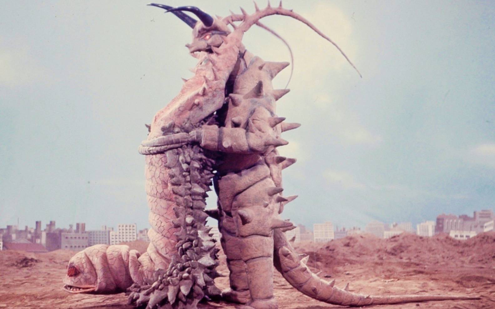 怪兽对mat队》杰克奥特曼vs古墩&双尾怪