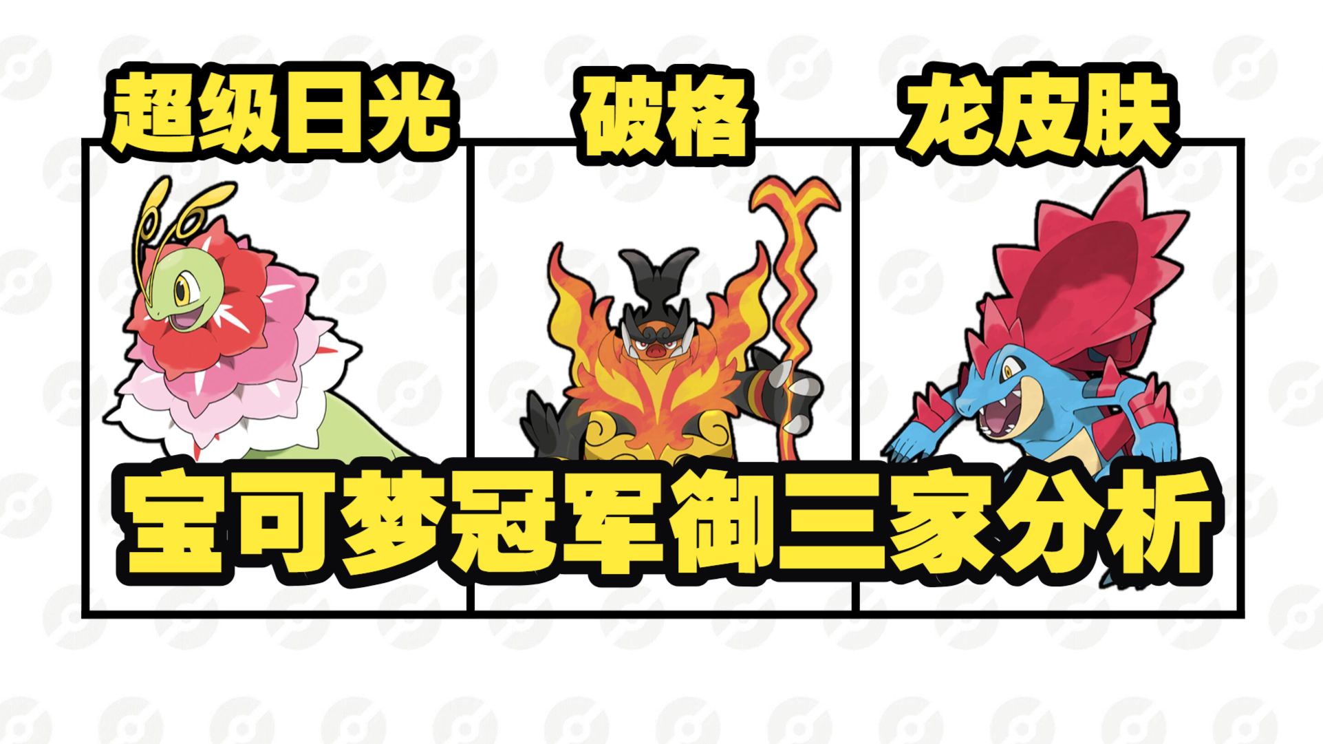《宝可梦冠军》御三家分析,下水道再添成员-口袋迷ag-口袋迷ag-哔哩哔哩视频