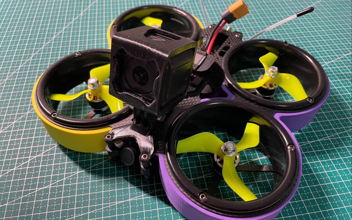 fpv 穿越机 三寸涵道机 萌新钻门