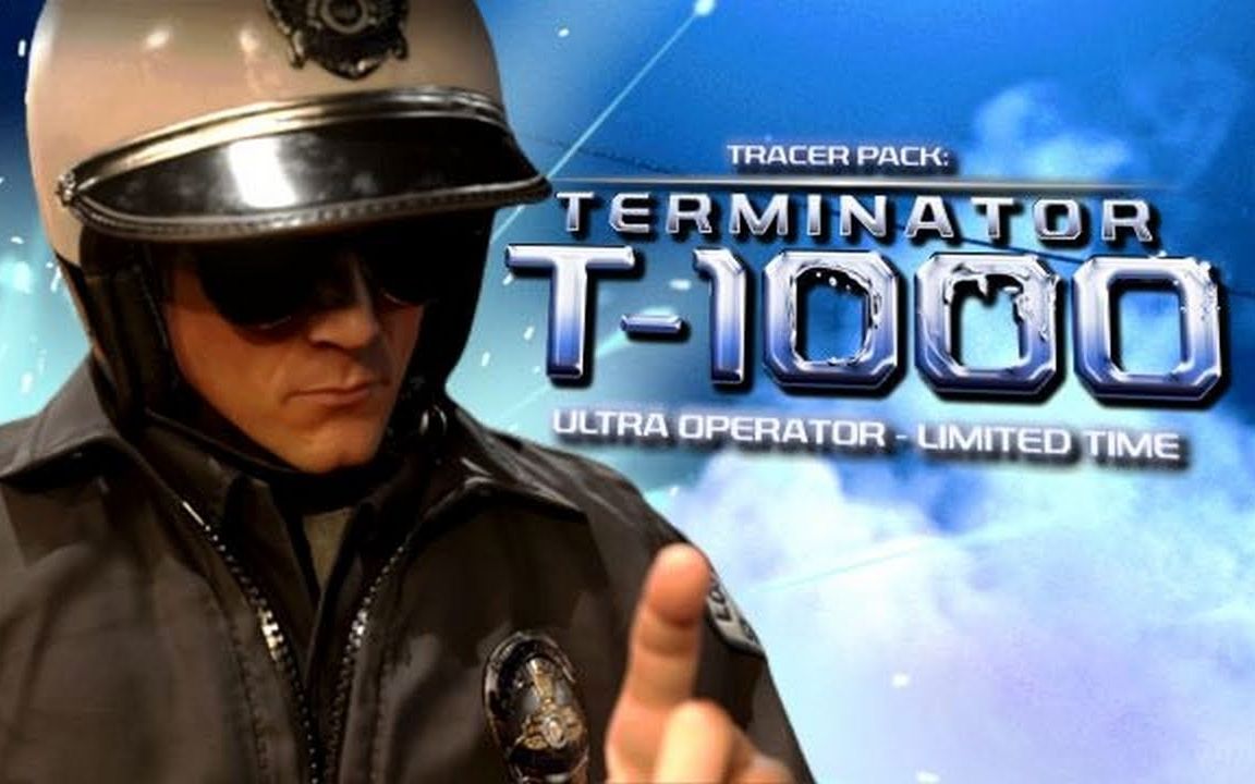 使命召唤先锋太平洋战区终结者t1000联动组合包游戏内演示