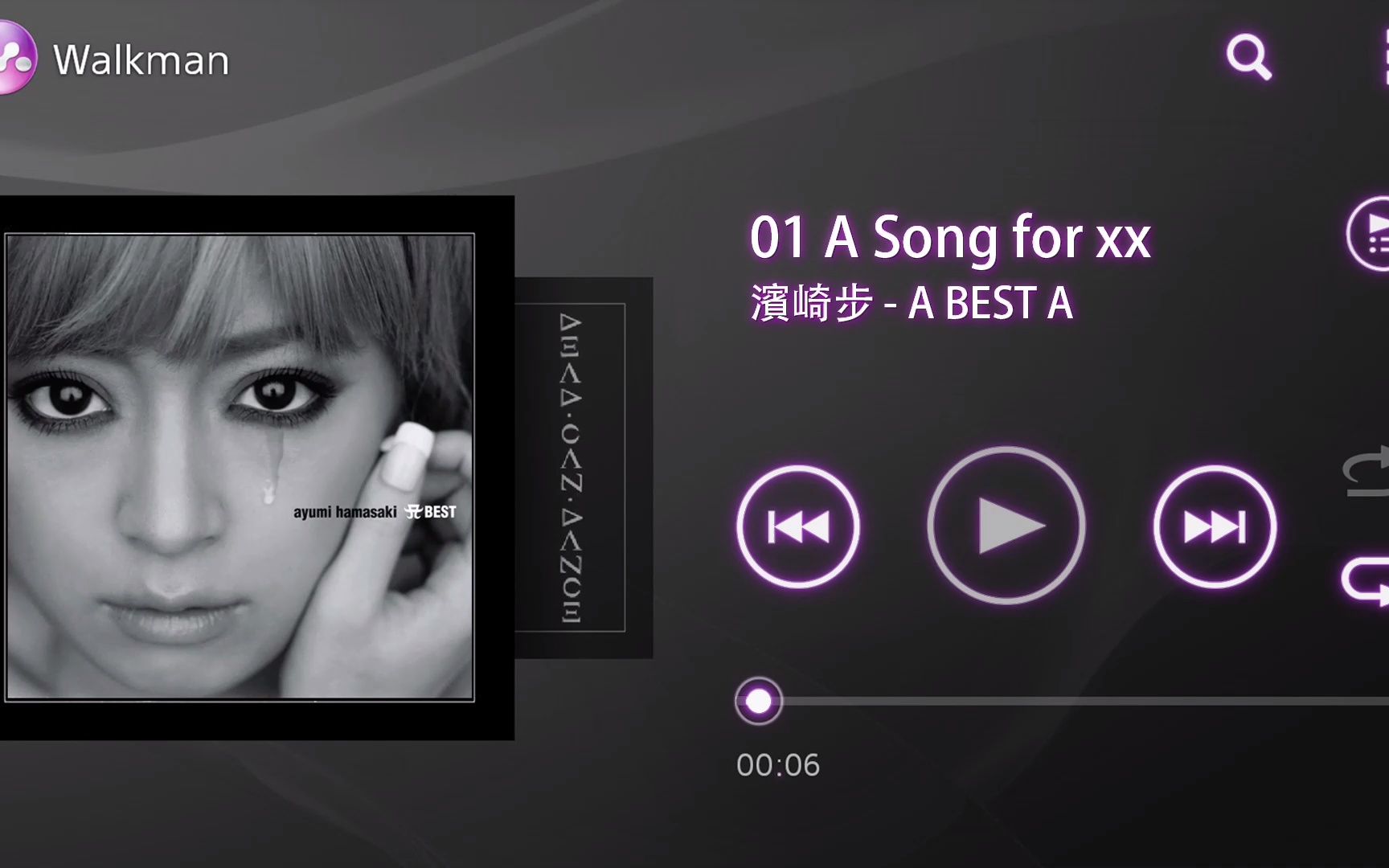 [图]滨崎步《A BEST》A song for XX