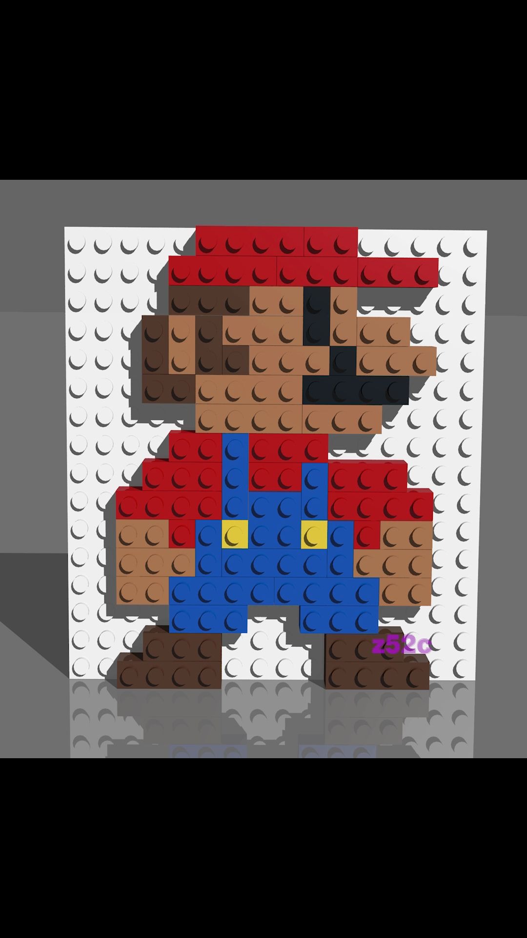 乐高 超级玛丽 像素画