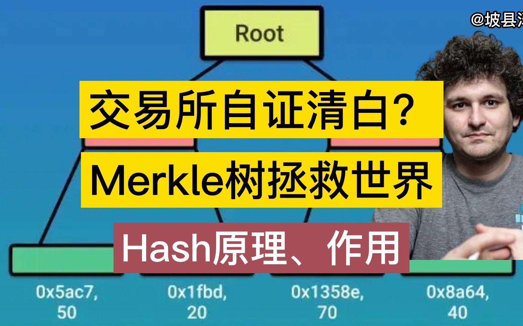 Merkle树拯救世界 交易所自证清白 区块链 web3 哈希 默克尔树 币圈哔哩哔哩bilibili