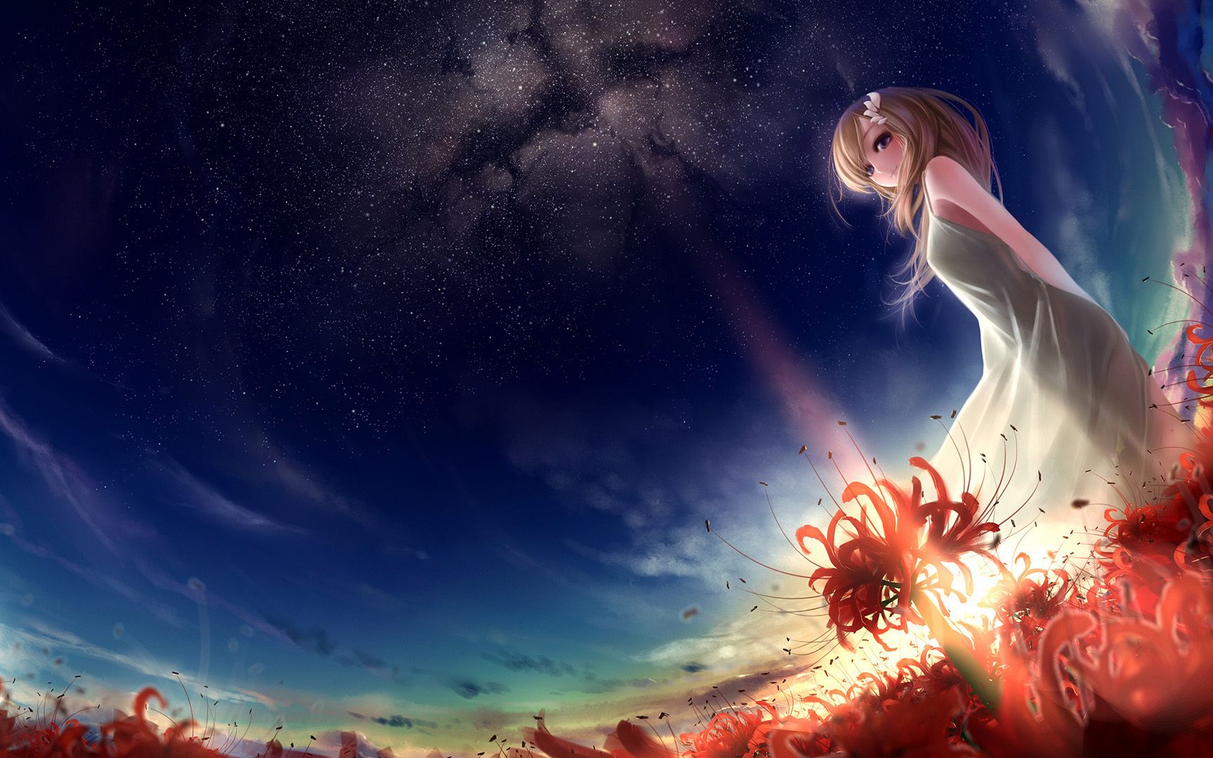 pv视觉系仿异说彼岸花