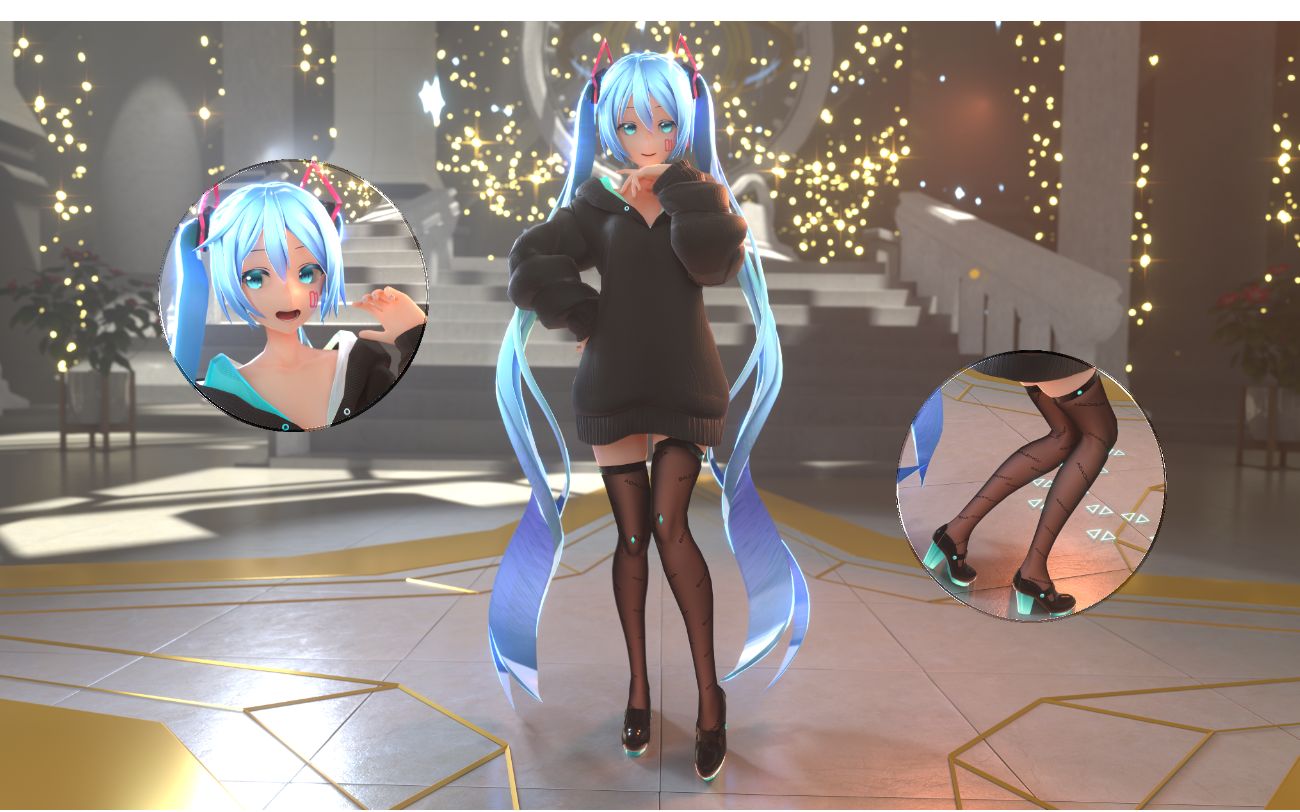 [图]【MMD.4K60帧】シンデレラ.最最最最最喜欢你辣！~