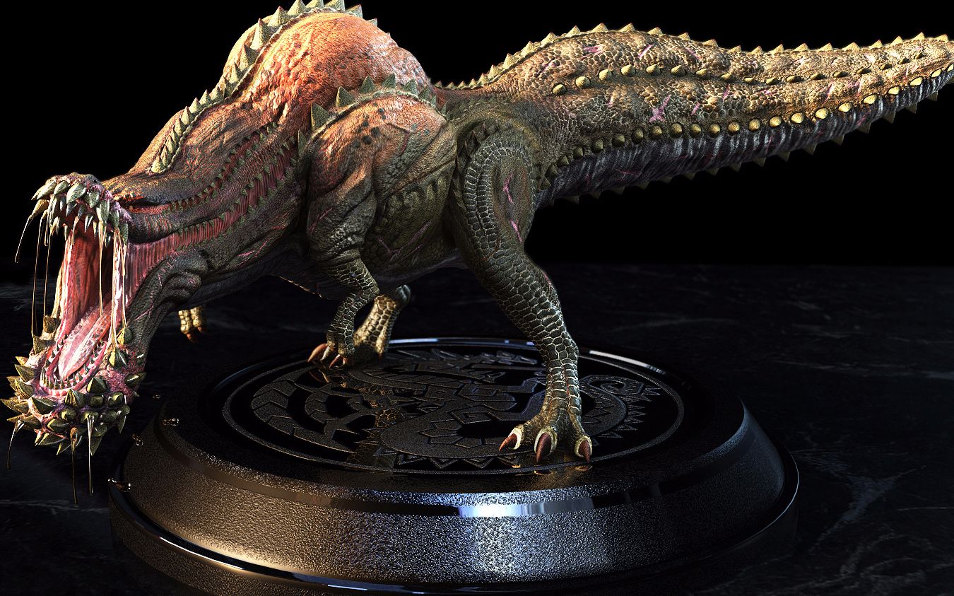 mhw-毒妖鸟装备狩猎日常-恐暴龙