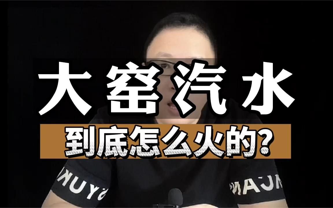 大窑为什么突然就火了?“国民汽水”谁更胜一筹呢?哔哩哔哩bilibili