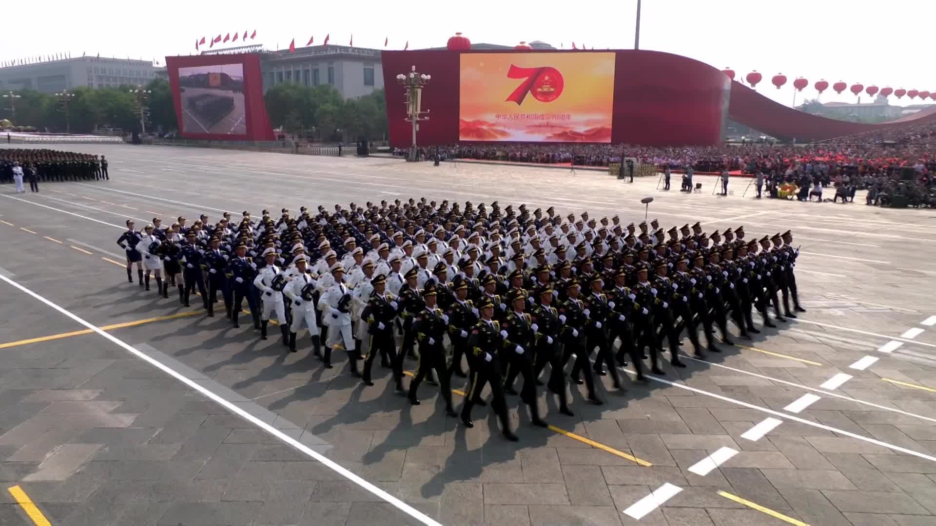 [图]中国建国70周年阅兵方队