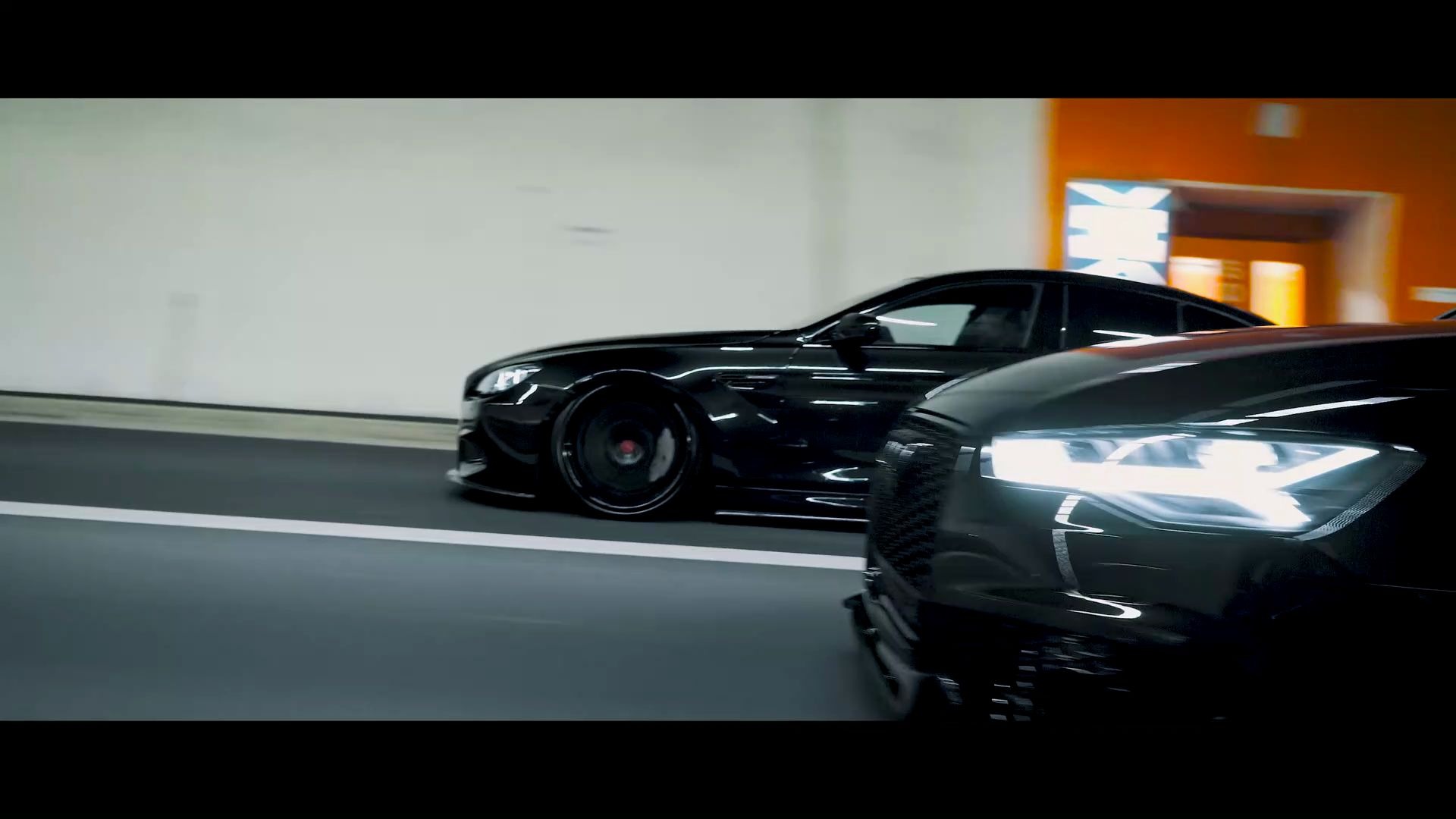 【2K素材】Audi RS6 BMW M6哔哩哔哩bilibili