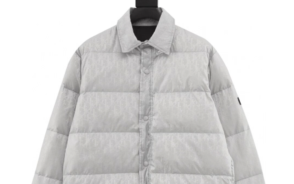 终于知道高仿dior/迪奥20fw满印暗纹老花翻领羽绒服
