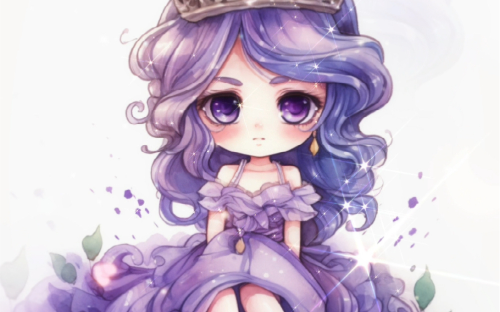 花朵拟人 卡通画合集