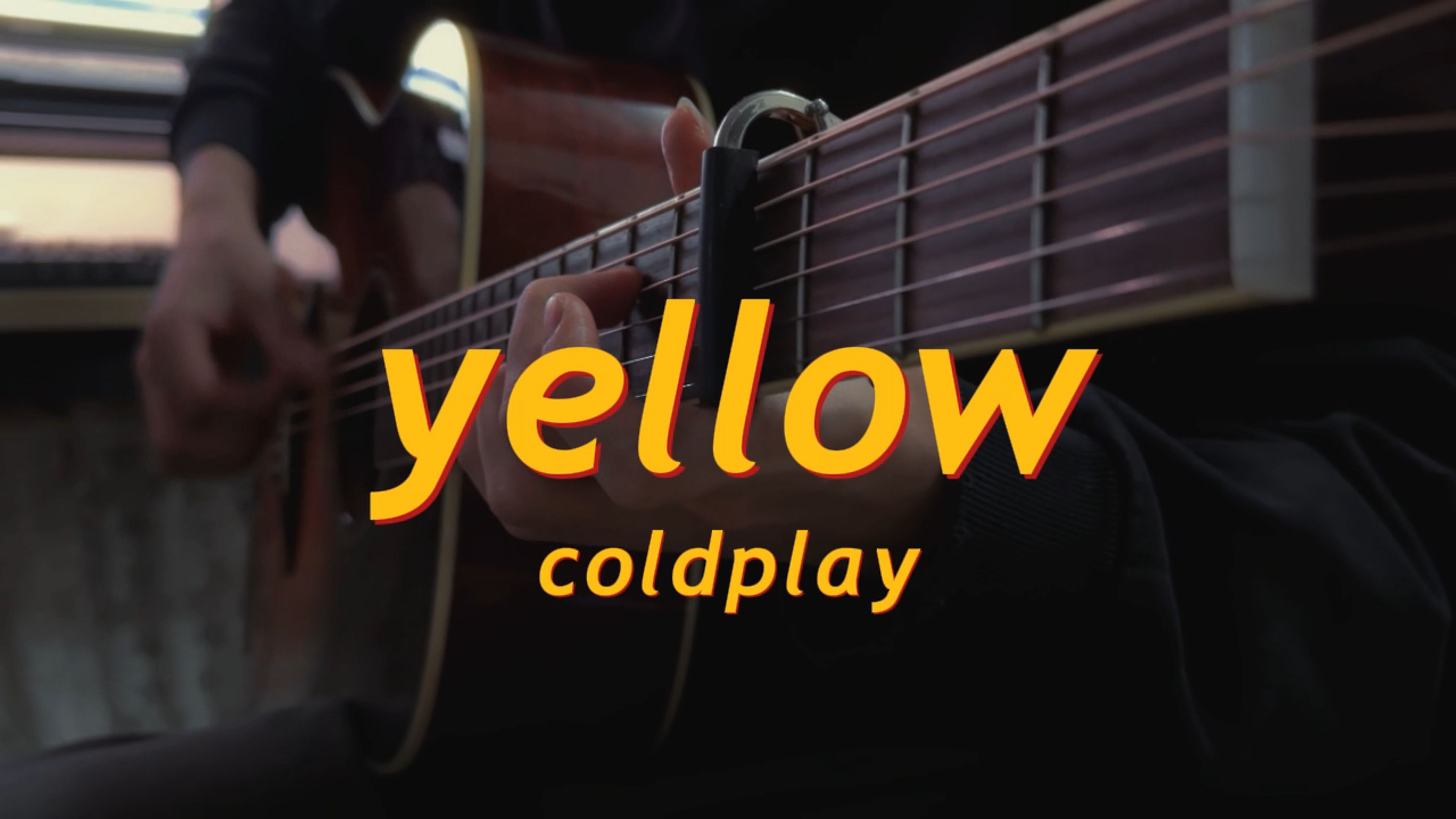 前的情书里羞涩的爱吧 酷玩乐队yellow-__yyl__-__yyl__-哔哩哔哩视频