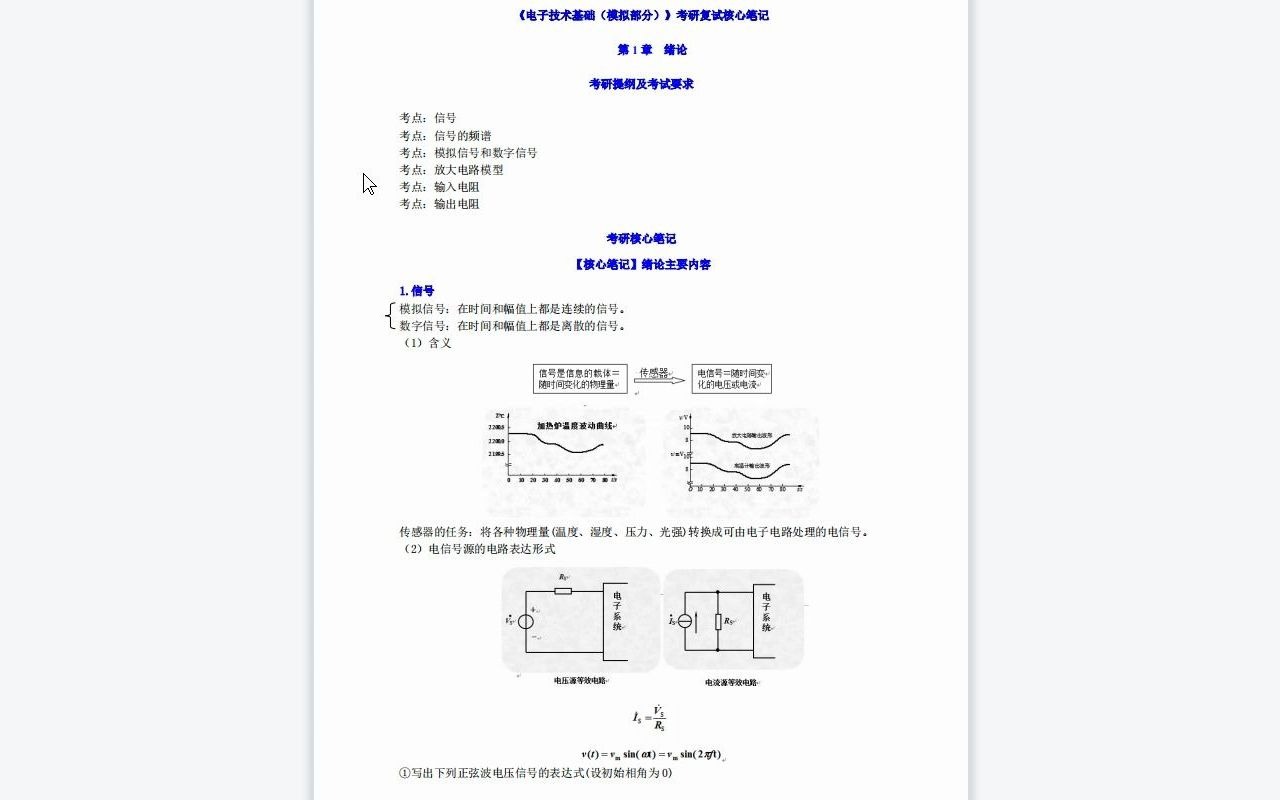 【电子书】2023年郑州轻工业大学电子技术基础(加试)考研复试精品资料哔哩哔哩bilibili