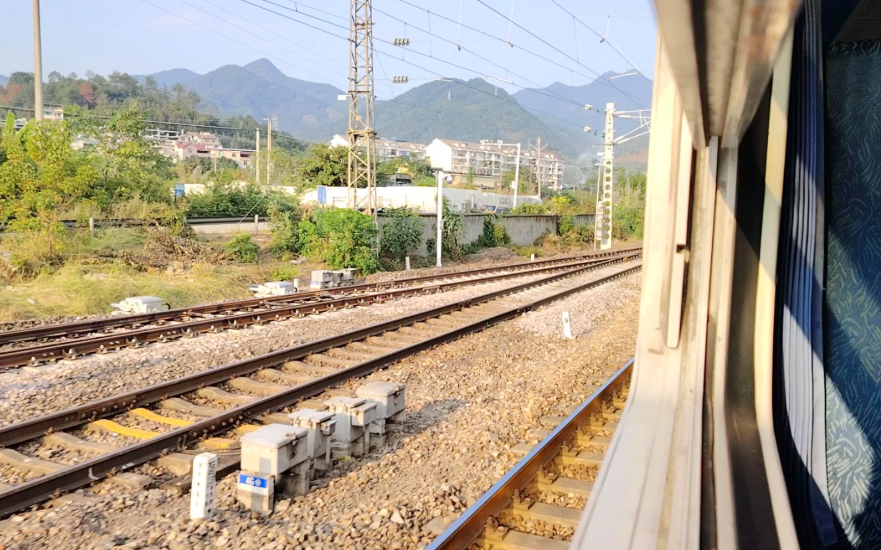 k6221次列车顺昌站出站