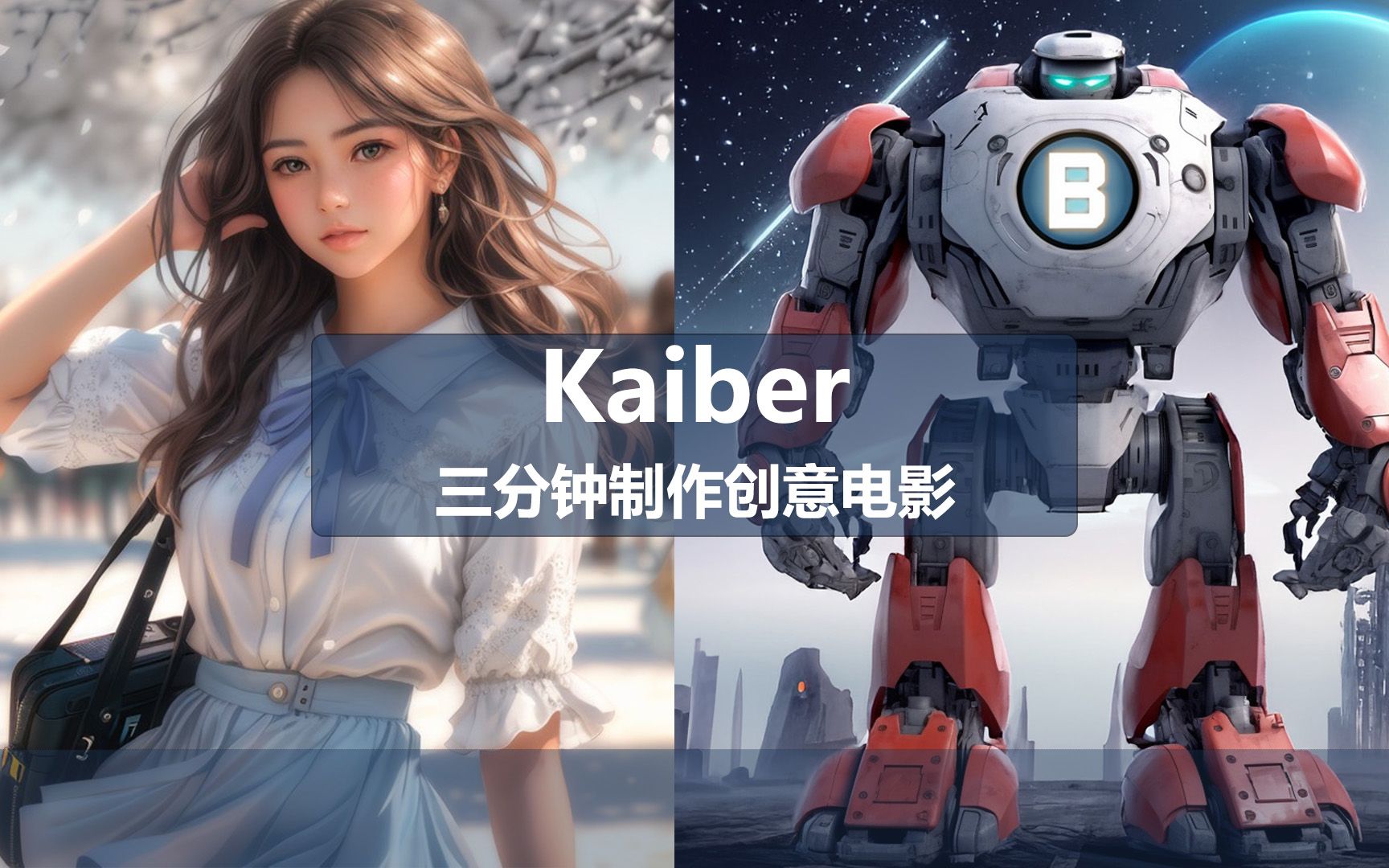 用kaiber生成你的无限创意视频.用一句话,或者一张图片,甚至一段音乐就可以生成一段创意视频,这就是kaiber.哔哩哔哩bilibili